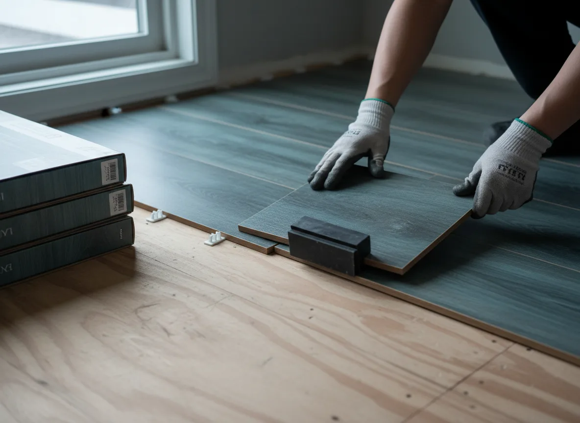 Luxury Vinyl Plank Installation company in Hinton, OK